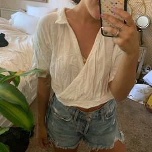 Urban Outfitters White Blouse